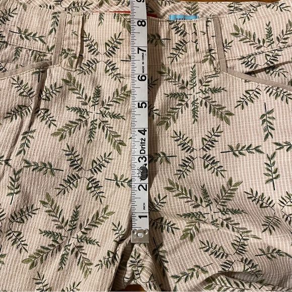 Cartonnier Anthropologie Women’s Charlie Trouser Cropped Straight Leg Pants Sz 0 - Picture 10 of 11